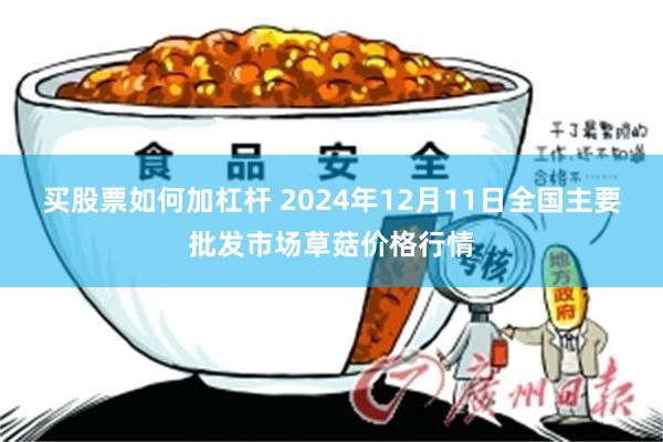 买股票如何加杠杆 2024年12月11日全国主要批发市场草菇价格行情